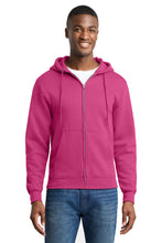 Port & Coƒ?› Core Fleece Full-Zip Hooded Sweatshirt. PC78ZH