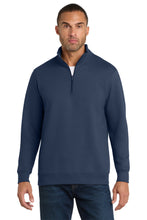 Port & Coƒ?› Fan Favorite Fleece 1/4-Zip Pullover Sweatshirt. PC850Q