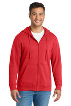Port & Coƒ?› Fan Favorite Fleece Full-Zip Hooded Sweatshirt. PC850ZH