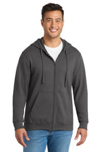 Port & Coƒ?› Fan Favorite Fleece Full-Zip Hooded Sweatshirt. PC850ZH