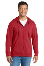 Port & Coƒ?› Fan Favorite Fleece Full-Zip Hooded Sweatshirt. PC850ZH