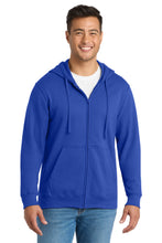 Port & Coƒ?› Fan Favorite Fleece Full-Zip Hooded Sweatshirt. PC850ZH