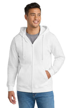 Port & Coƒ?› Fan Favorite Fleece Full-Zip Hooded Sweatshirt. PC850ZH