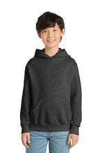 Port & Coƒ?› Youth Core Fleece Pullover Hooded Sweatshirt.  PC90YH