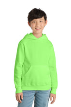 Port & Coƒ?› Youth Core Fleece Pullover Hooded Sweatshirt.  PC90YH
