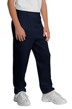 Port & Coƒ?› Youth Core Fleece Sweatpant.  PC90YP