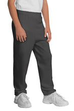 Port & Coƒ?› Youth Core Fleece Sweatpant.  PC90YP