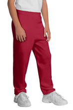 Port & Coƒ?› Youth Core Fleece Sweatpant.  PC90YP