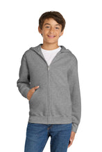 Port & Coƒ?› Youth Core Fleece Full-Zip Hooded Sweatshirt.  PC90YZH