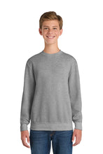 Port & Coƒ?› Youth Core Fleece Crewneck Sweatshirt.  PC90Y
