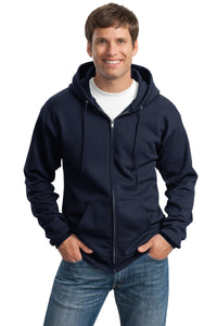 Port & Company? Tall Essential Fleece Full-Zip Hooded Sweatshirt. PC90ZHT