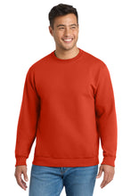 Port & Coƒ?› Essential Fleece Crewneck Sweatshirt.  PC90