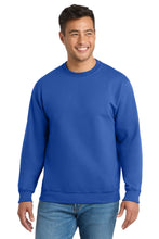 Port & Coƒ?› Essential Fleece Crewneck Sweatshirt.  PC90