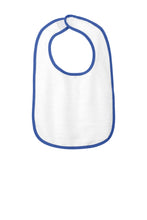 Rabbit Skinsƒ?› Infant Contrast Trim Terry Bib. RS1003