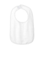 Rabbit Skinsƒ?› Infant Contrast Trim Terry Bib. RS1003