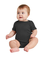 Rabbit Skinsƒ?› Infant Short Sleeve Baby Rib Bodysuit. RS4400