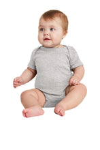 Rabbit Skinsƒ?› Infant Short Sleeve Baby Rib Bodysuit. RS4400