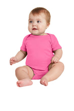 Rabbit Skinsƒ?› Infant Short Sleeve Baby Rib Bodysuit. RS4400
