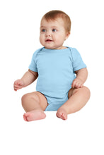 Rabbit Skinsƒ?› Infant Short Sleeve Baby Rib Bodysuit. RS4400