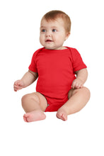 Rabbit Skinsƒ?› Infant Short Sleeve Baby Rib Bodysuit. RS4400