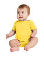 Rabbit Skinsƒ?› Infant Short Sleeve Baby Rib Bodysuit. RS4400