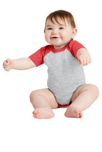 Rabbit Skinsƒ?› Infant Baseball Fine Jersey Bodysuit. RS4430
