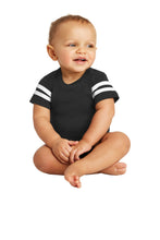 Rabbit Skinsƒ?› Infant Football Fine Jersey Bodysuit. RS4437