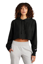Champion Â®  Women's Reverse Weave Â®  Cropped Cut-Off Hooded Sweatshirt RW01W