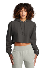 Champion Â®  Women's Reverse Weave Â®  Cropped Cut-Off Hooded Sweatshirt RW01W