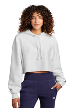 Champion Â®  Women's Reverse Weave Â®  Cropped Cut-Off Hooded Sweatshirt RW01W