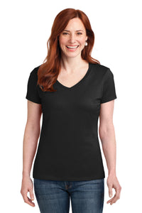 Hanes? Women's Perfect-T Cotton V-Neck T-Shirt. S04V