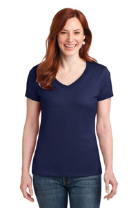 Hanes? Women's Perfect-T Cotton V-Neck T-Shirt. S04V