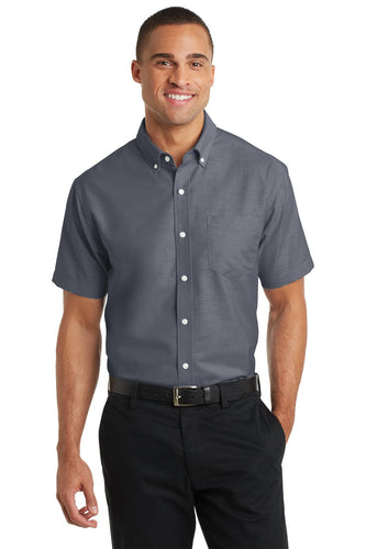 Port Authority? Short Sleeve SuperPro? Oxford Shirt. S659