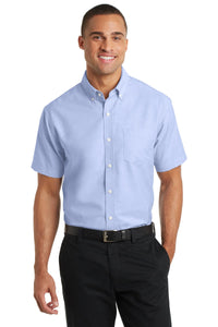 Port Authority? Short Sleeve SuperPro? Oxford Shirt. S659