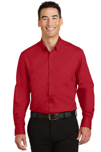 Port Authority? SuperPro? Twill Shirt. S663