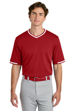 Sport-Tek?? Tough Mesh V-Neck Baseball Jersey ST221
