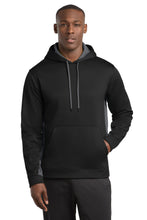 Sport-Tek?? Sport-Wick?? Fleece Colorblock Hooded Pullover. ST235