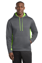 Sport-Tek?? Sport-Wick?? Fleece Colorblock Hooded Pullover. ST235