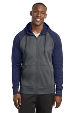 Sport-Tek?? Sport-Wick?? Varsity Fleece Full-Zip Hooded Jacket. ST236