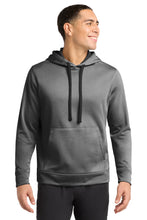 Sport-Tek ?? PosiCharge ?? Sport-Wick ?? Heather Fleece Hooded Pullover. ST264