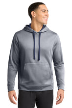 Sport-Tek ?? PosiCharge ?? Sport-Wick ?? Heather Fleece Hooded Pullover. ST264