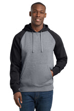 Sport-Tek?? Raglan Colorblock Pullover Hooded Sweatshirt. ST267