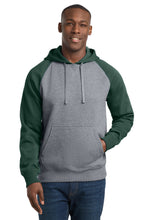 Sport-Tek?? Raglan Colorblock Pullover Hooded Sweatshirt. ST267