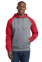 Sport-Tek?? Raglan Colorblock Pullover Hooded Sweatshirt. ST267