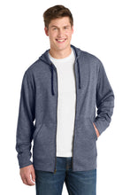 Sport-Tek ?? PosiCharge ?? Tri-Blend Wicking Fleece Full-Zip Hooded Jacket ST293