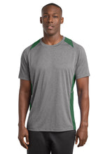 Sport-TekÂ® Heather Colorblock Contenderâ„¢ Tee. ST361