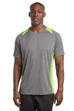 Sport-TekÂ® Heather Colorblock Contenderâ„¢ Tee. ST361