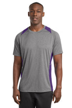 Sport-TekÂ® Heather Colorblock Contenderâ„¢ Tee. ST361