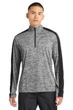 Sport-Tek?? PosiCharge?? Electric Heather Colorblock 1/4-Zip Pullover. ST397