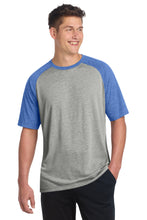 Sport-Tek ?? PosiCharge ?? Tri-Blend Wicking Raglan Tee. ST400